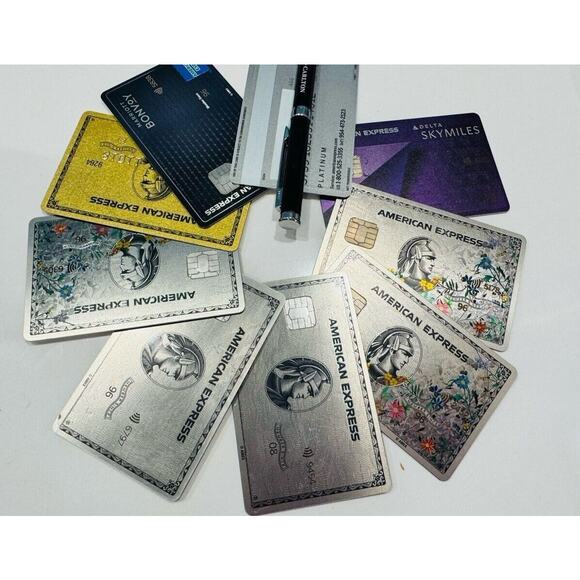 American Express Platinum PERSONAL CARD Amex Metal card centurion collectibl LTD - Picture 5 of 15